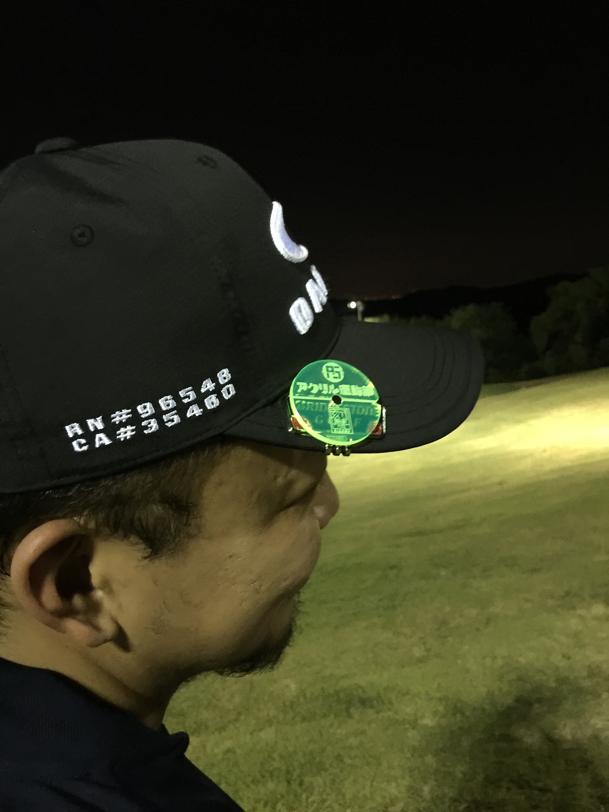 ナイターゴルフでも!!