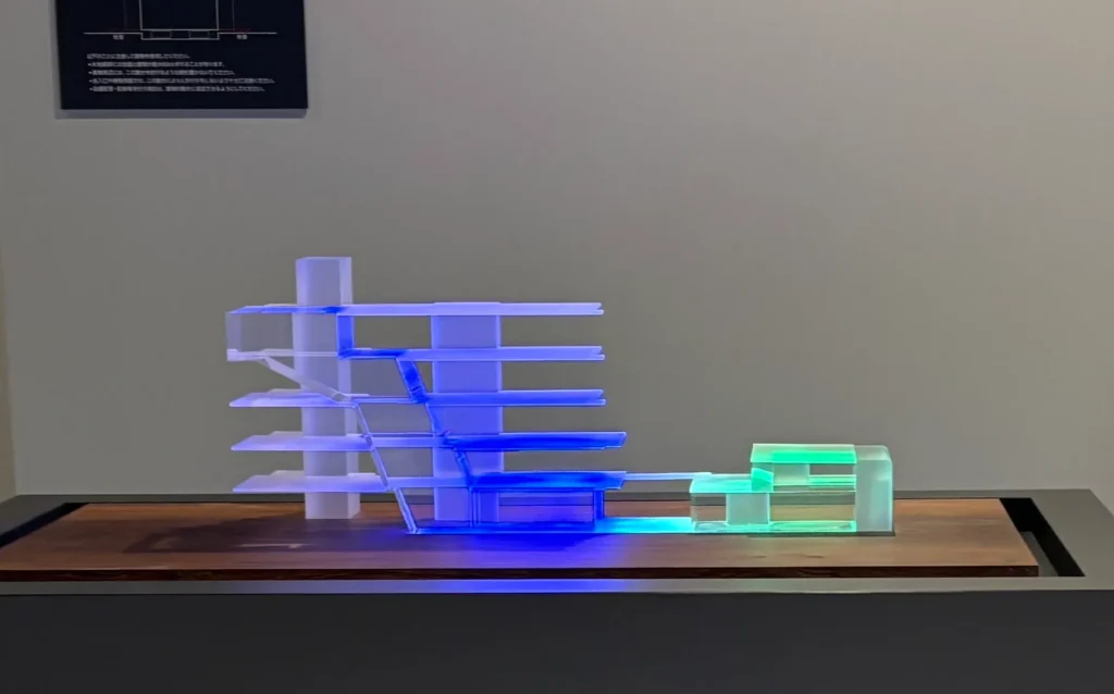 展示用アクリル建築模型