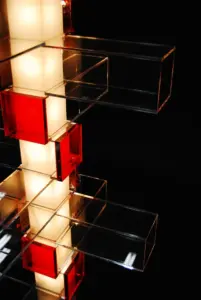 アクリル照明什器