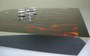 アクリル製オセロ（透明＋べっ甲柄）